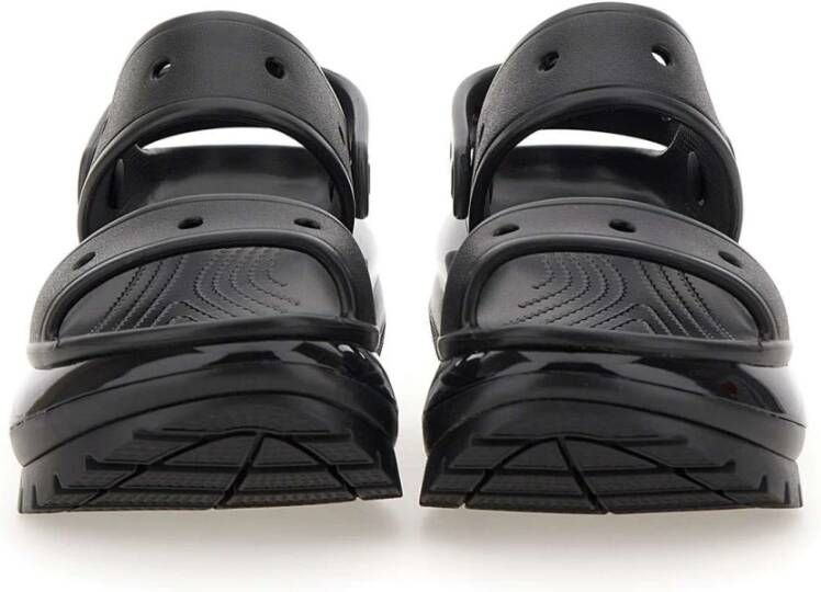 Crocs Zwarte Sandalen Black Dames