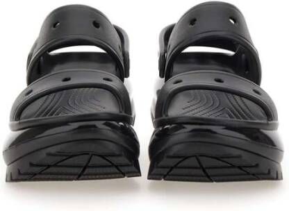 Crocs Zwarte Sandalen Black Dames