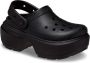 Crocs Classic Stomp Sandalen & Slides Dames Black maat: 41 42 beschikbare maaten:36 37 38 39 40 41 42 - Thumbnail 3