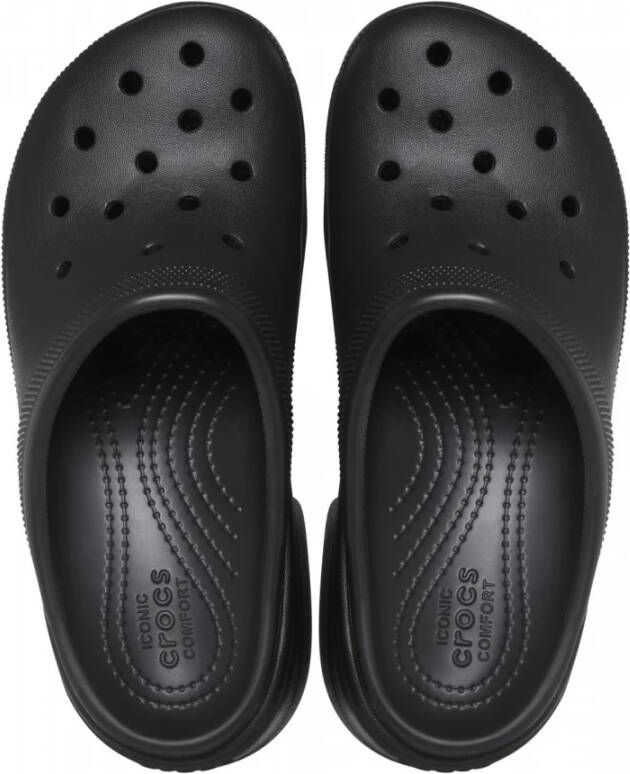 Crocs Zwarte Siren Sandalen Black Dames