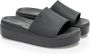 Crocs Zwarte Slide Sandalen Black Dames - Thumbnail 2