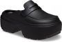 Crocs Zwarte Stomp Loafer Schoenen Black Dames - Thumbnail 2