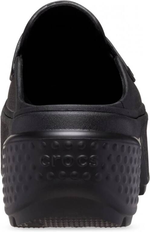 Crocs Zwarte Stomp Loafer Schoenen Black Dames