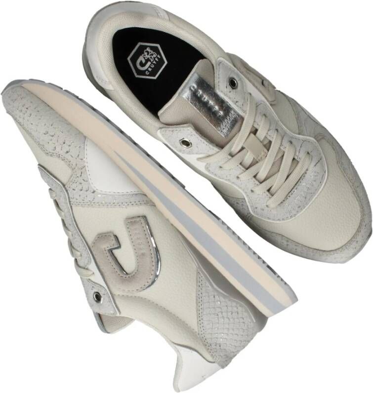 Cruyff Beige Parkrunner Sneaker met Metallic Accents Beige Dames