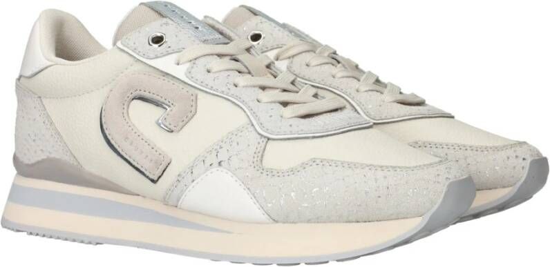 Cruyff Beige Parkrunner Sneaker met Metallic Accents Beige Dames