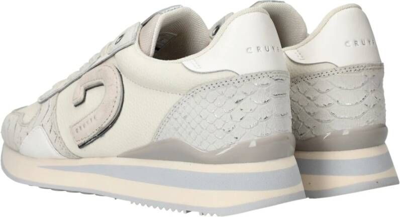 Cruyff Beige Parkrunner Sneaker met Metallic Accents Beige Dames