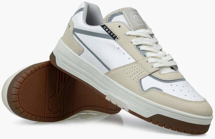 Cruyff Collegam Sneakers Heren Wit Beige Multicolor Heren