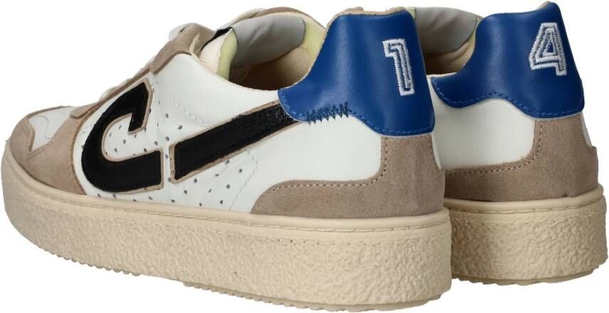 Cruyff Leren Platform Sneaker voor Heren Beige Heren