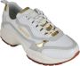 Cruyff Ghillie wit goud sneakers dames(CC7791201310 ) - Thumbnail 2