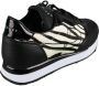 Cruyff Parkrunner dames sneaker Zwart wit - Thumbnail 7