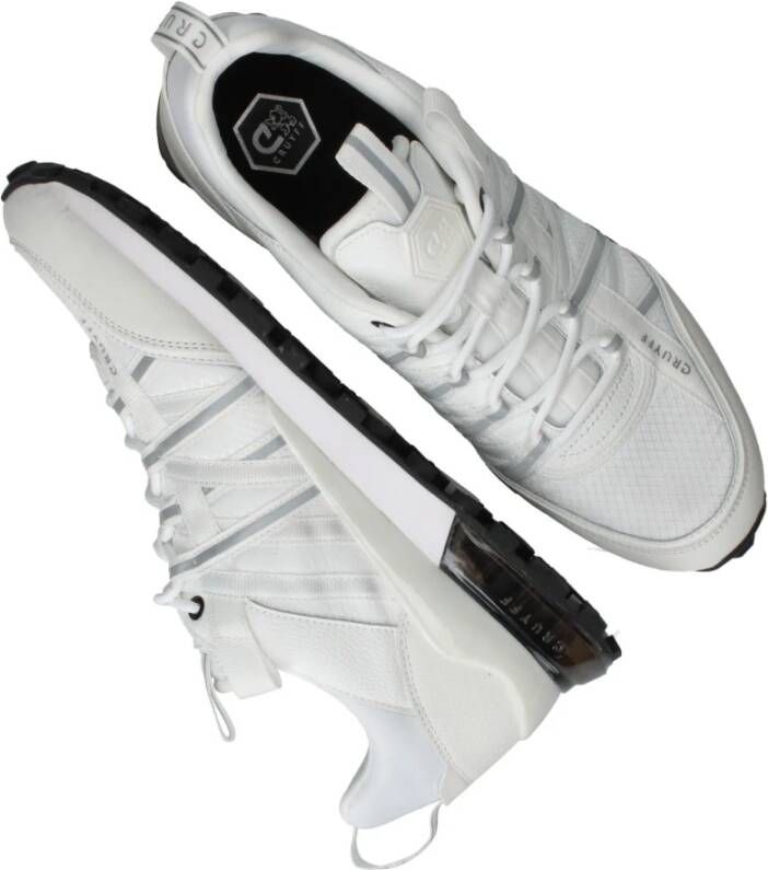 Cruyff Sportieve Witte Sneaker met Gripzool White Heren