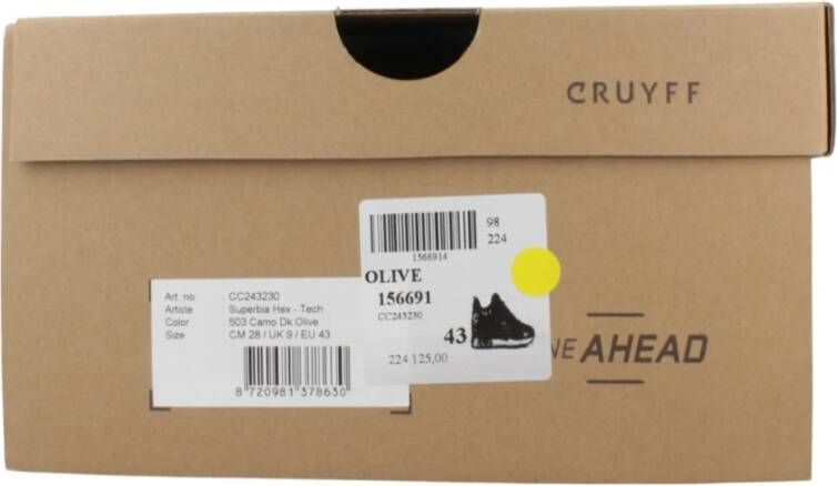 Cruyff Stijlvolle Sneakers Cc243230 Superbia Green Heren