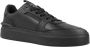 Cruyff Endorsed Tennis zwarte sneakers Zwart Leer Lage sneakers Heren - Thumbnail 11