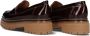 Ctwlk. Bruin Leren Loafers Farah Brown Dames - Thumbnail 9