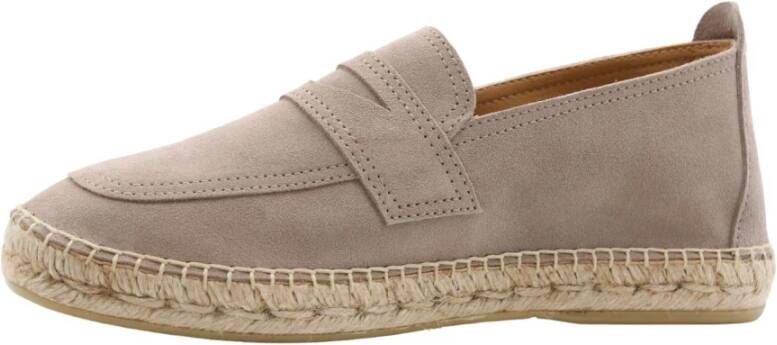 Ctwlk. Heren Espadrilles voor Ontspannen Zomerse Look Gray Heren