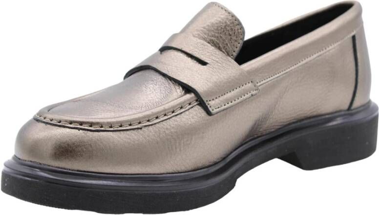 Ctwlk. Hakon Mocassin Schoenen Gray Dames