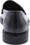 Ctwlk. Klassieke Leren Mocassin Schoenen Black Dames - Thumbnail 5