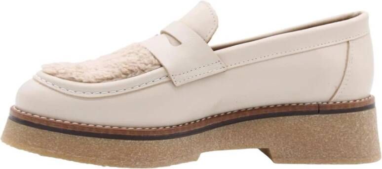 Ctwlk. Klassieke Mocassin Kolbeinn Beige Dames