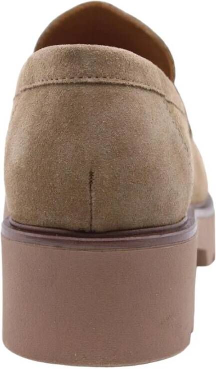 Ctwlk. Klassieke Mocassin Rollo Schoenen Brown Dames