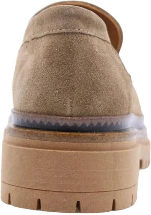 Ctwlk. Klassieke Mocassin Schoenen Brown Dames