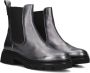 Ctwlk. Metallic Leren Chelsea Boots Felvis Black Dames - Thumbnail 8