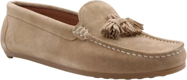 Ctwlk. Stijlvolle Argenton Loafers voor Vrouwen Beige Dames