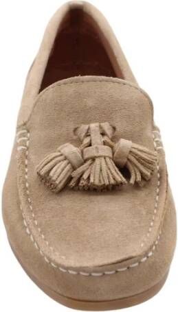 Ctwlk. Stijlvolle Argenton Loafers voor Vrouwen Beige Dames