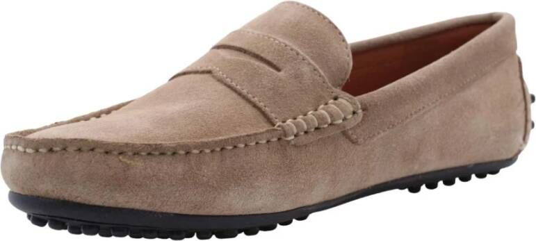 Ctwlk. Stijlvolle Gourdon Mocassin Loafers Beige Heren