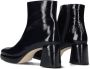 CTWLK Bambossa Enkellaarsjes Enkelboots met rits Dames Zwart - Thumbnail 9