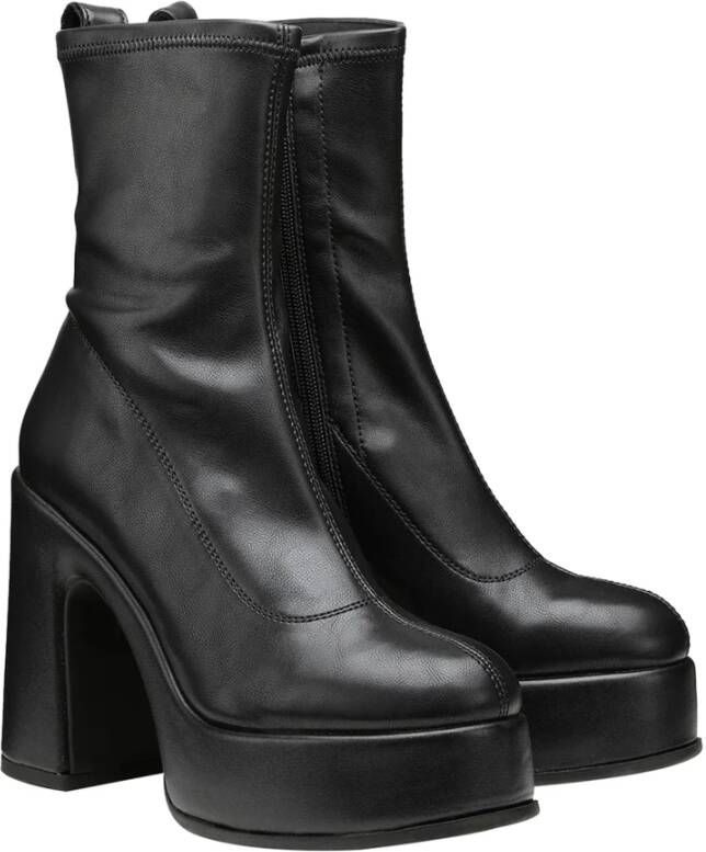 Cult Bjork Platform Dames Enkellaars Black Dames