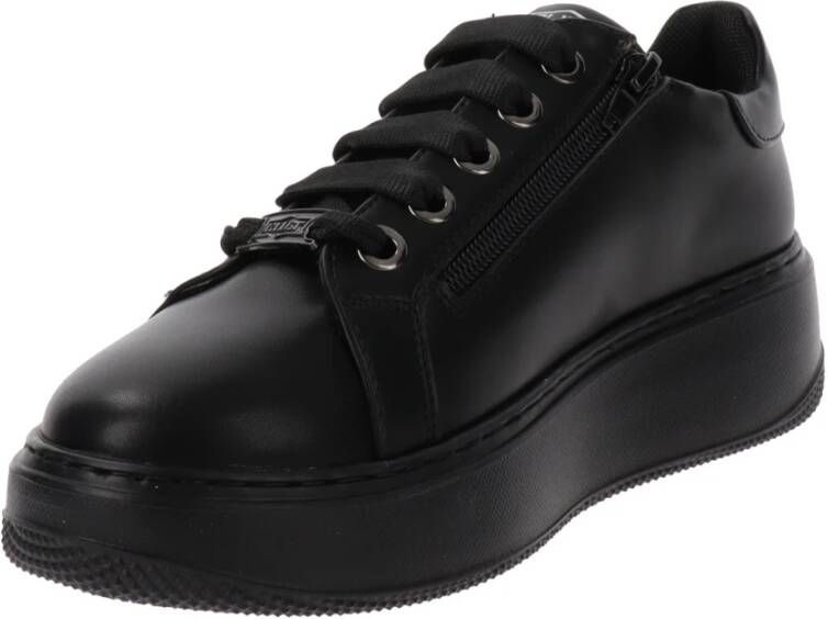 Cult Dames Sneakers van imitatieleer Black Dames