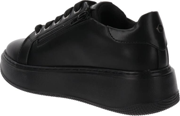 Cult Dames Sneakers van imitatieleer Black Dames