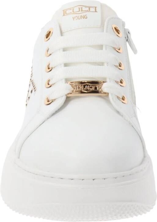 Cult Dames Sneakers van imitatieleer White Dames