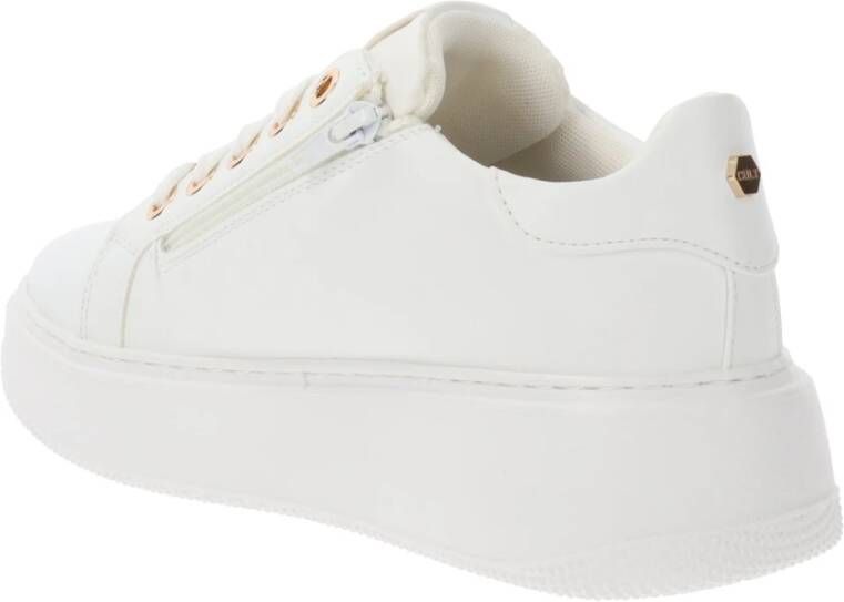 Cult Dames Sneakers van imitatieleer White Dames