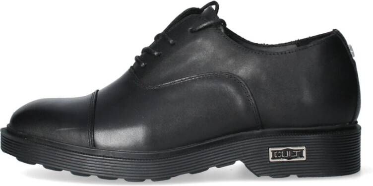 Cult Elegante Oxford Leren Schoenen Black Heren