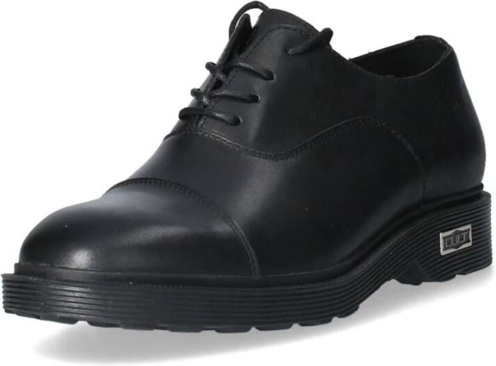 Cult Elegante Oxford Leren Schoenen Black Heren