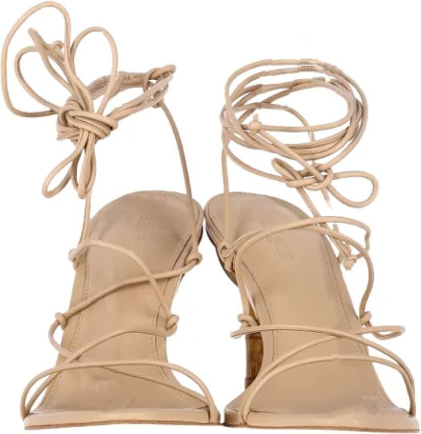 Cult Gaia Leather heels Beige Dames