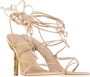 Cult Gaia Leather heels Beige Dames - Thumbnail 3