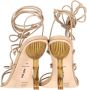 Cult Gaia Leather heels Beige Dames - Thumbnail 4