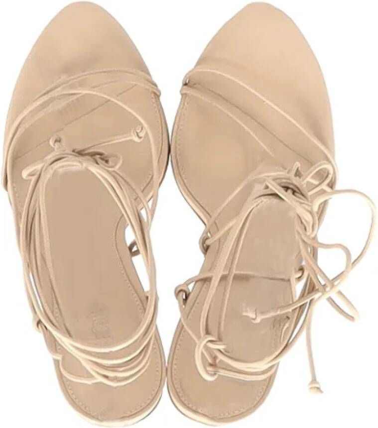 Cult Gaia Leather heels Beige Dames