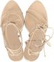 Cult Gaia Leather heels Beige Dames - Thumbnail 5