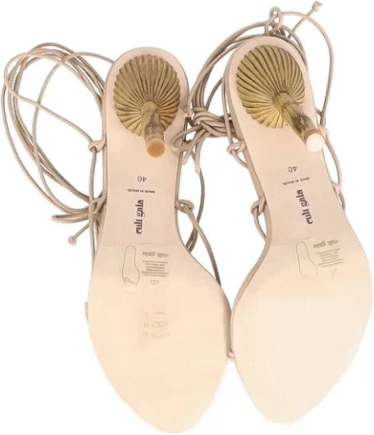 Cult Gaia Leather heels Beige Dames