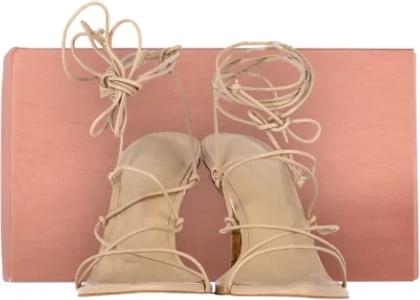 Cult Gaia Leather heels Beige Dames