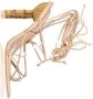 Cult Gaia Leather heels Beige Dames - Thumbnail 8