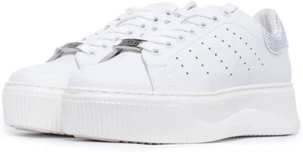 Cult Glamour Sneakers met Strass White Dames