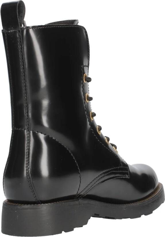 Cult Glitter Veterschoenen Anfibio Black Dames