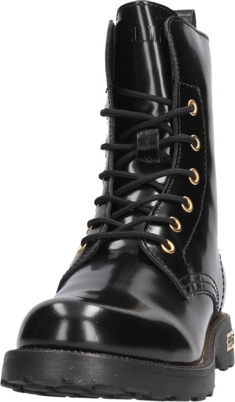 Cult Glitter Veterschoenen Anfibio Black Dames