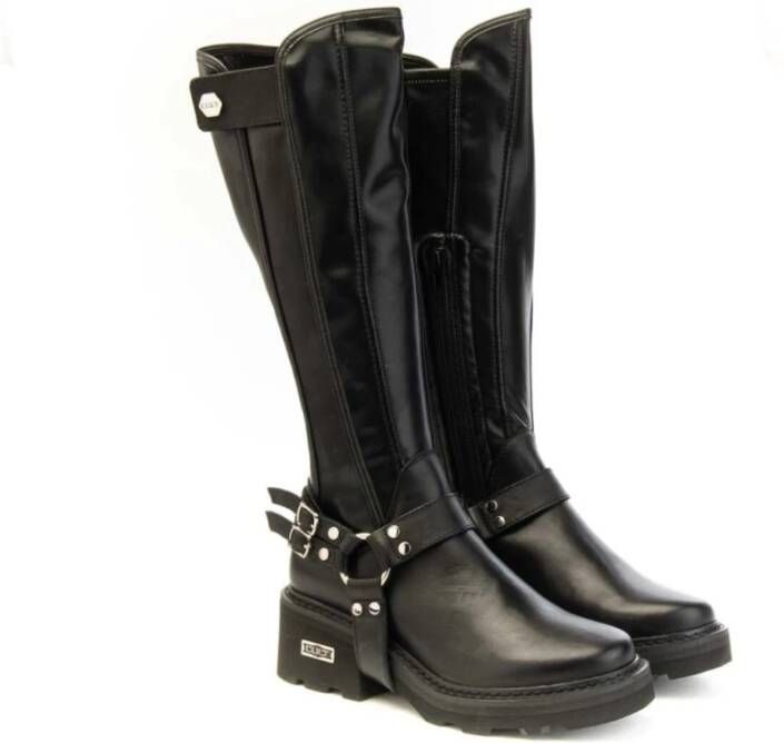 Cult Grace High Boot Dames Leer Black Dames