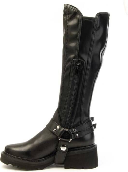 Cult Grace High Boot Dames Leer Black Dames