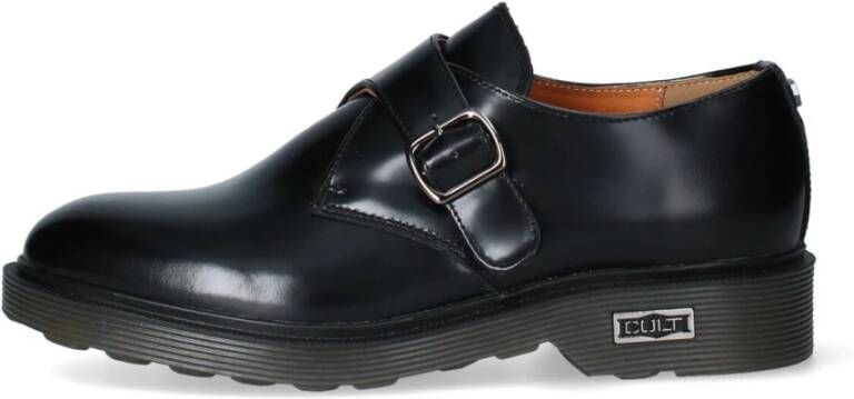 Cult Heren Leren Casual Schoenen Black Heren